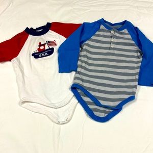 Gymboree onesies size 18 to 24 months